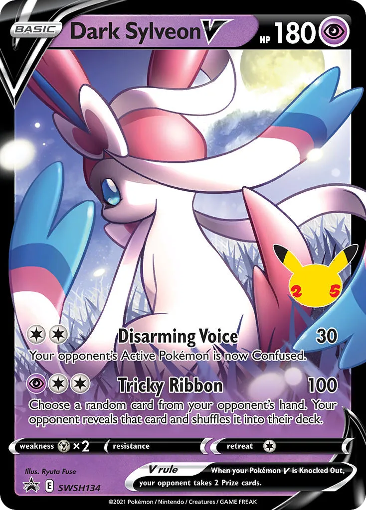 Dark Sylveon V - SWSH Black Star Promos