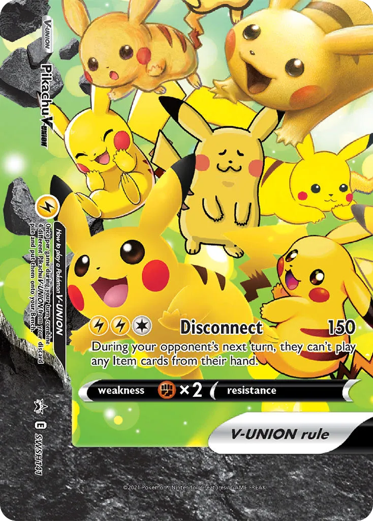 Pikachu V-UNION - SWSH Black Star Promos