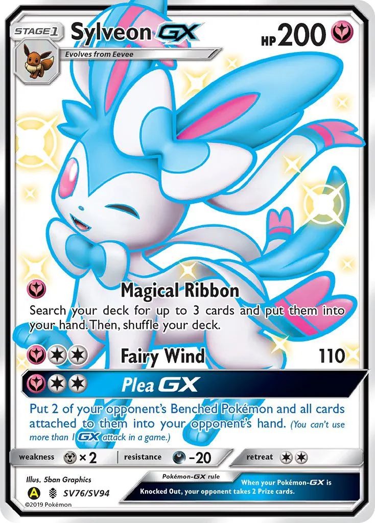 Sylveon-GX - Hidden Fates Shiny Vault