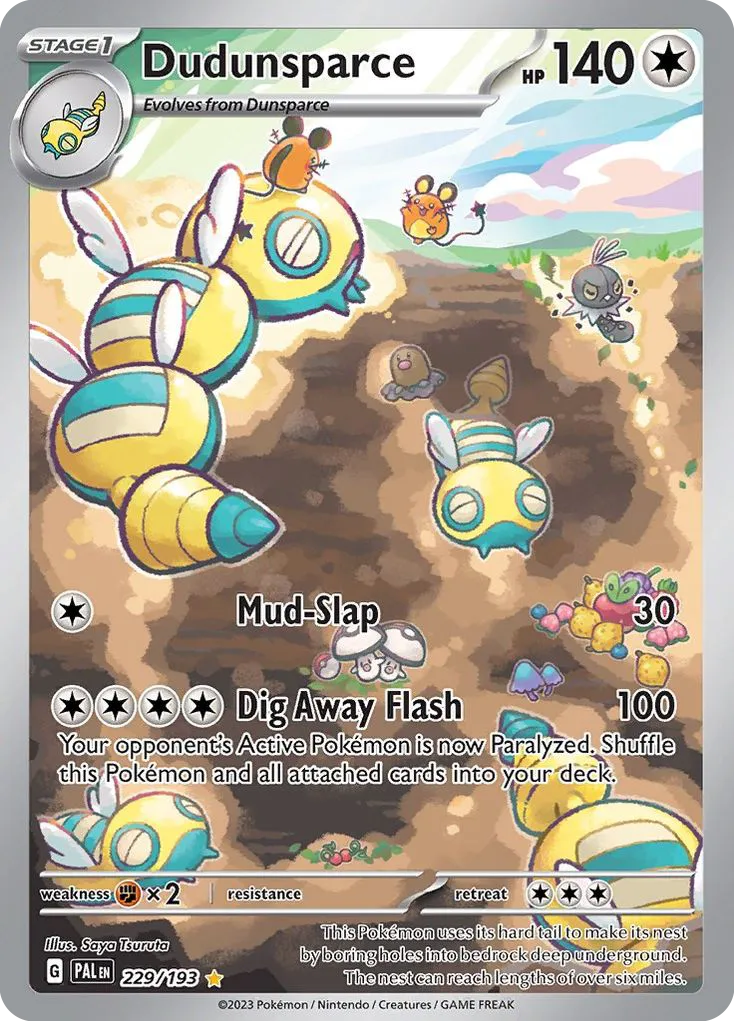 Dudunsparce - Paldea Evolved