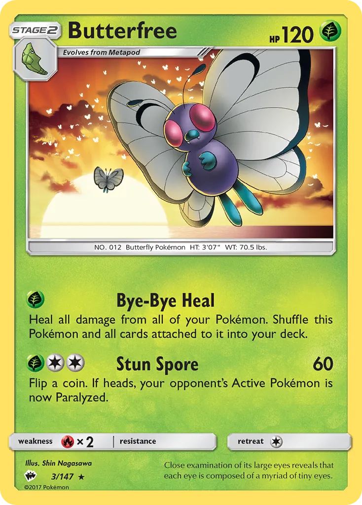 Butterfree - Burning Shadows