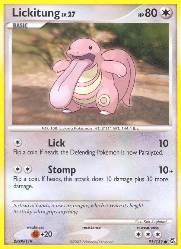 Lickitung - Secret Wonders