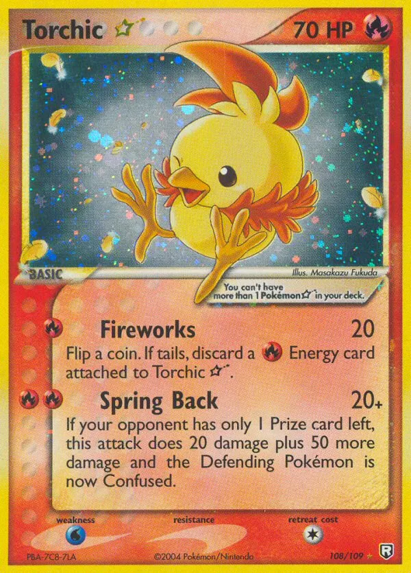 Torchic ★ - Team Rocket Returns
