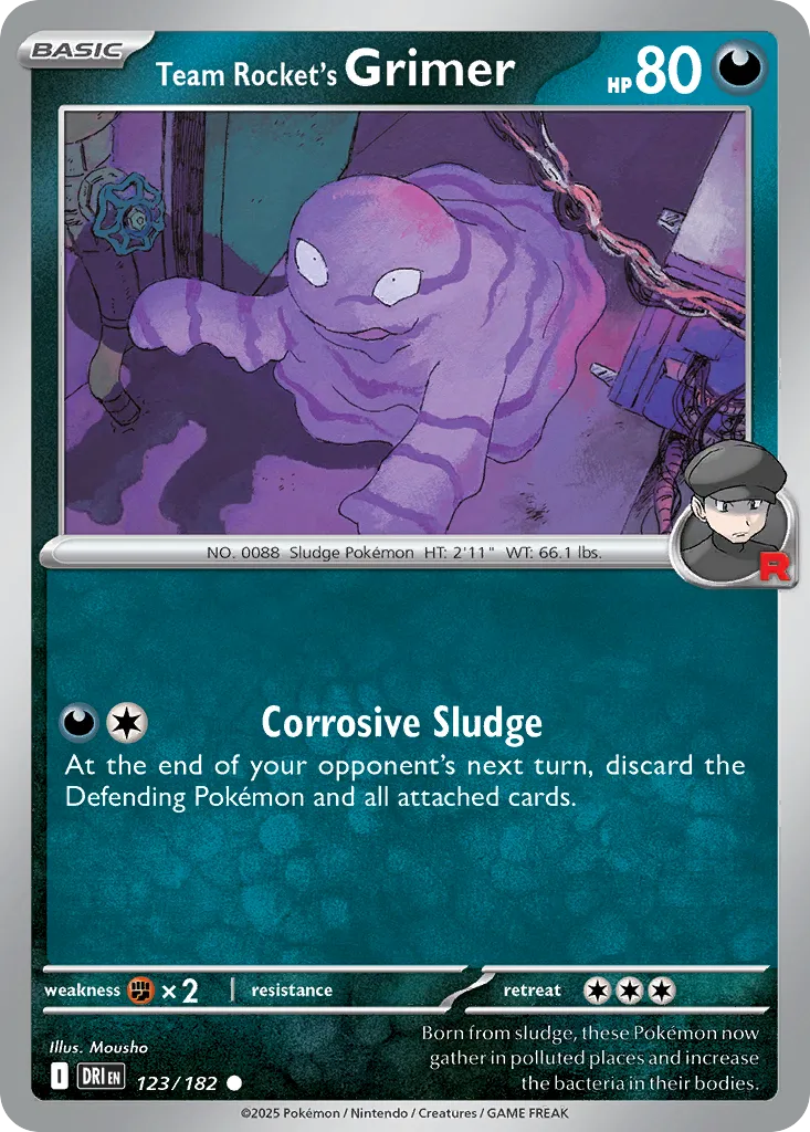 Team Rocket's Grimer - Destined Rivals