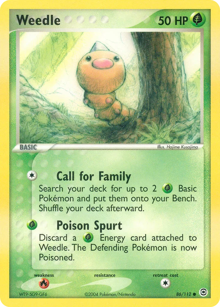 Weedle - FireRed & LeafGreen