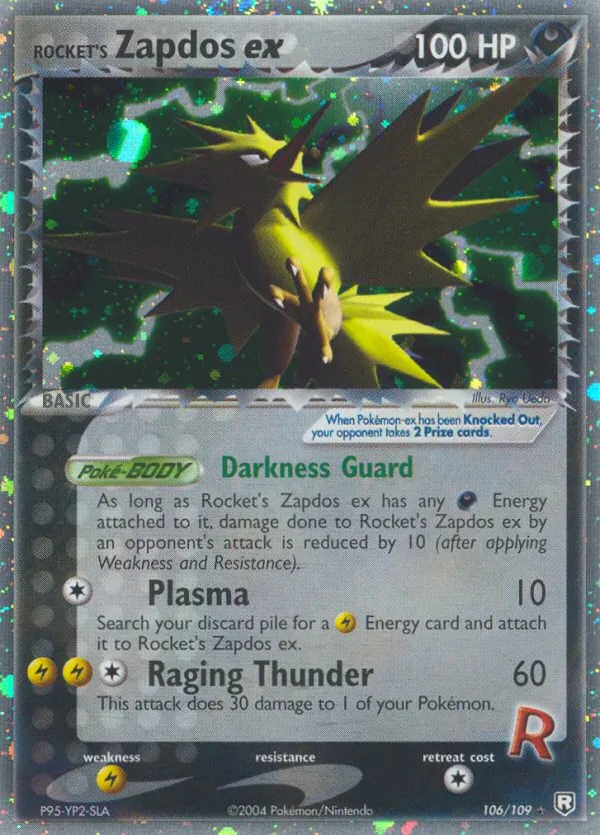 Rocket's Zapdos ex - Team Rocket Returns