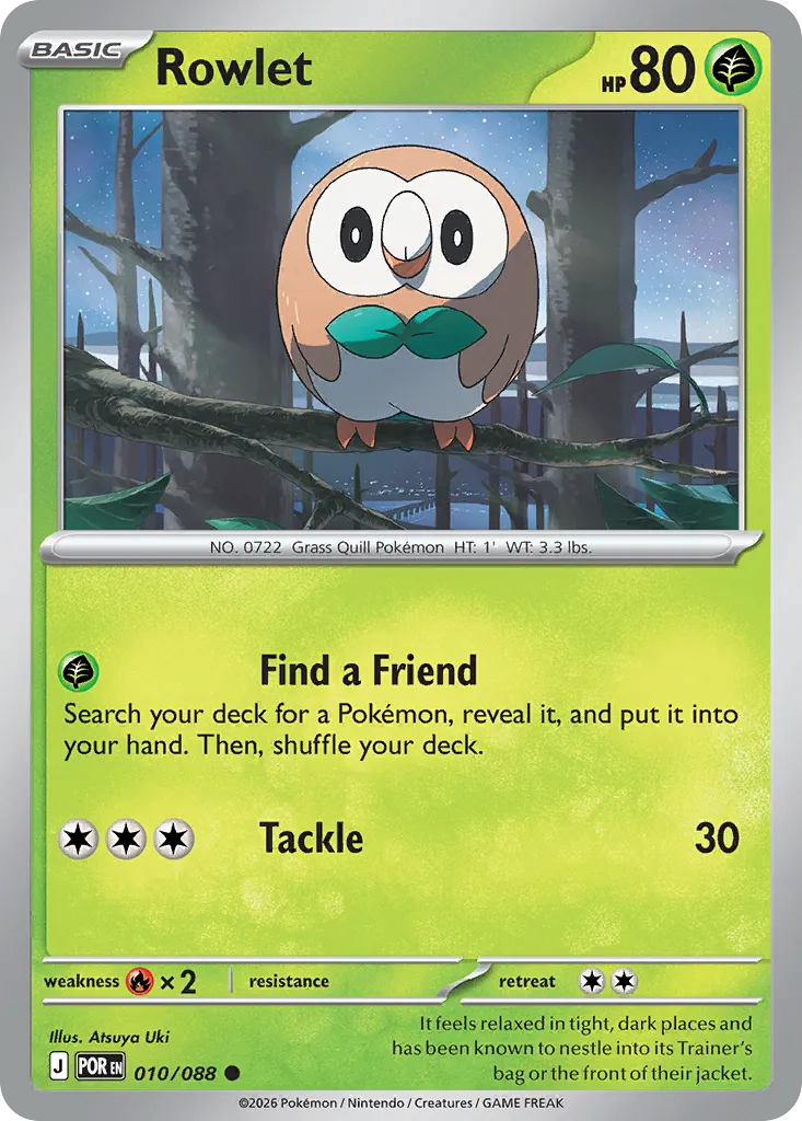 Rowlet - Perfect Order