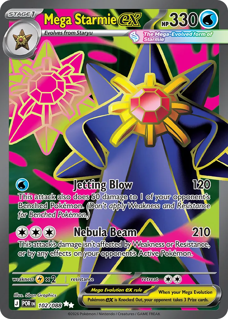 Mega Starmie ex - Perfect Order