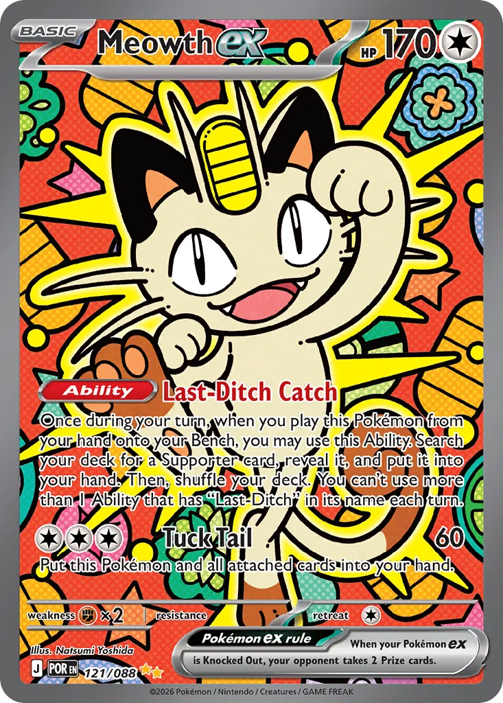 Meowth ex - Perfect Order