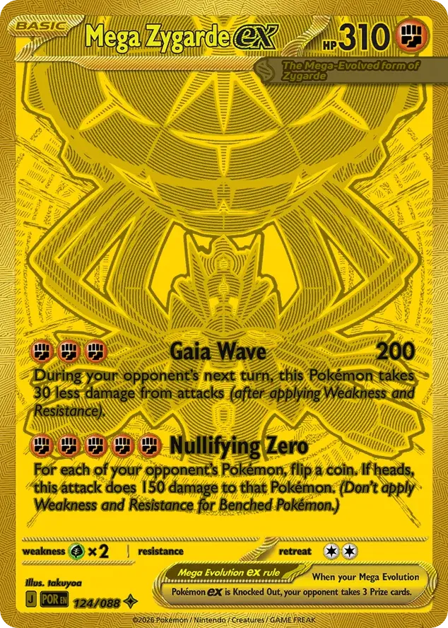 Mega Zygarde ex - Perfect Order