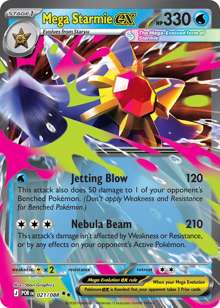 Mega Starmie ex - Perfect Order