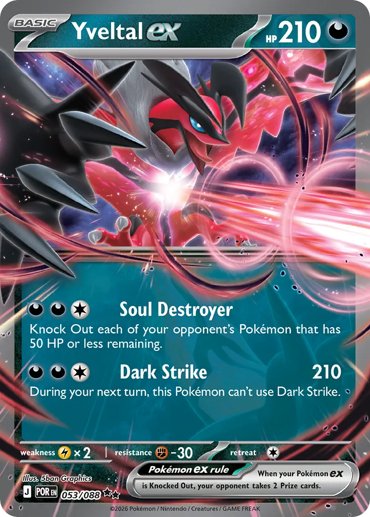 Yveltal ex - Perfect Order