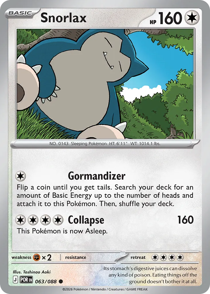 Snorlax - Perfect Order