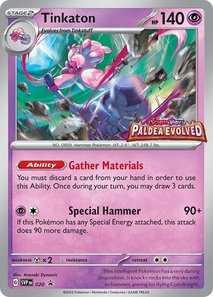 tinkaton - Scarlet & Violet Black Star Promos