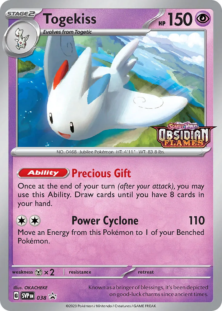 togekiss - Scarlet & Violet Black Star Promos
