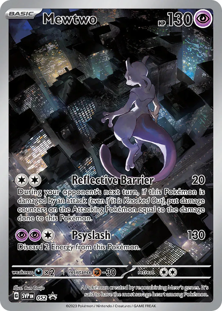 mewtwo - Scarlet & Violet Black Star Promos
