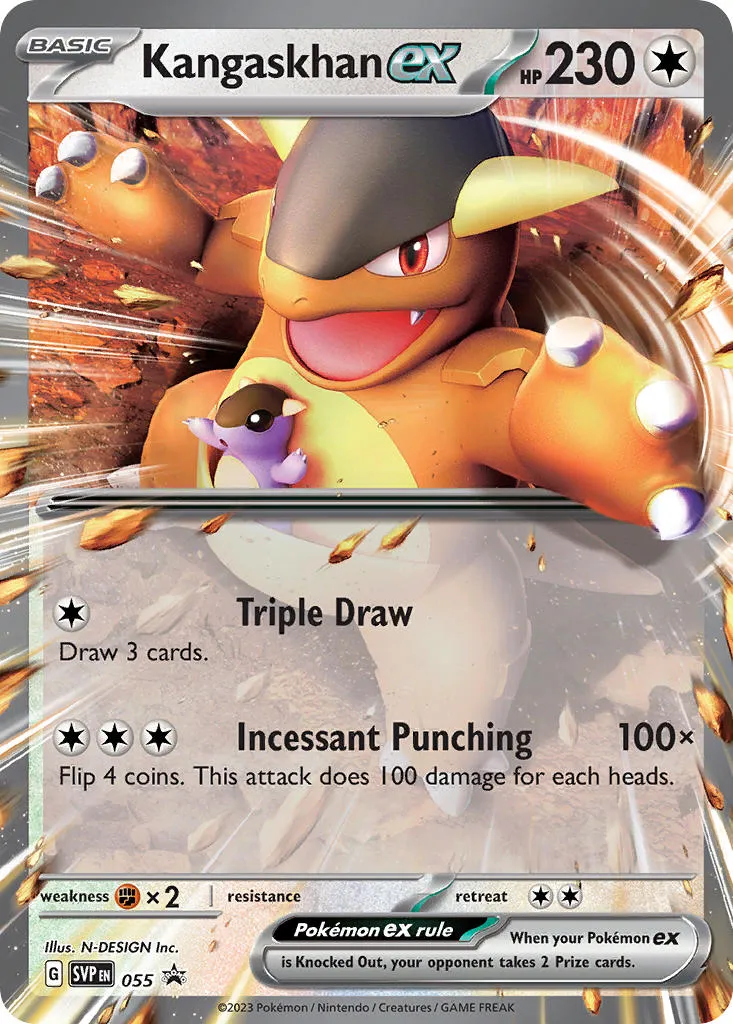 kangaskhan ex - Scarlet & Violet Black Star Promos