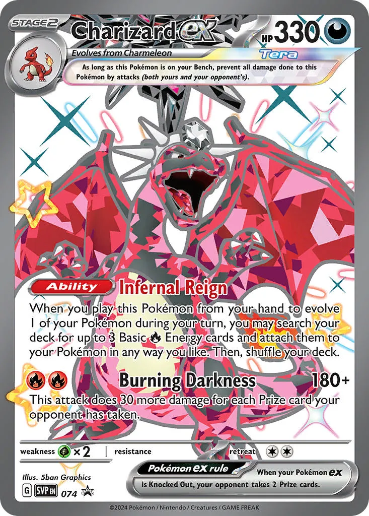charizard ex - Scarlet & Violet Black Star Promos