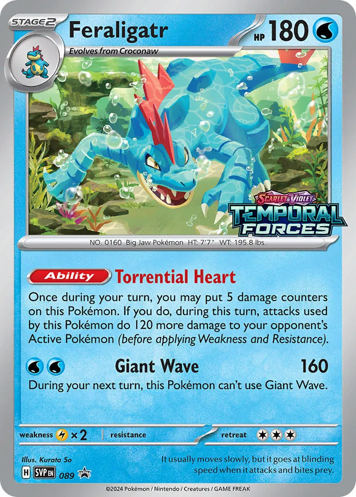 feraligatr - Scarlet & Violet Black Star Promos