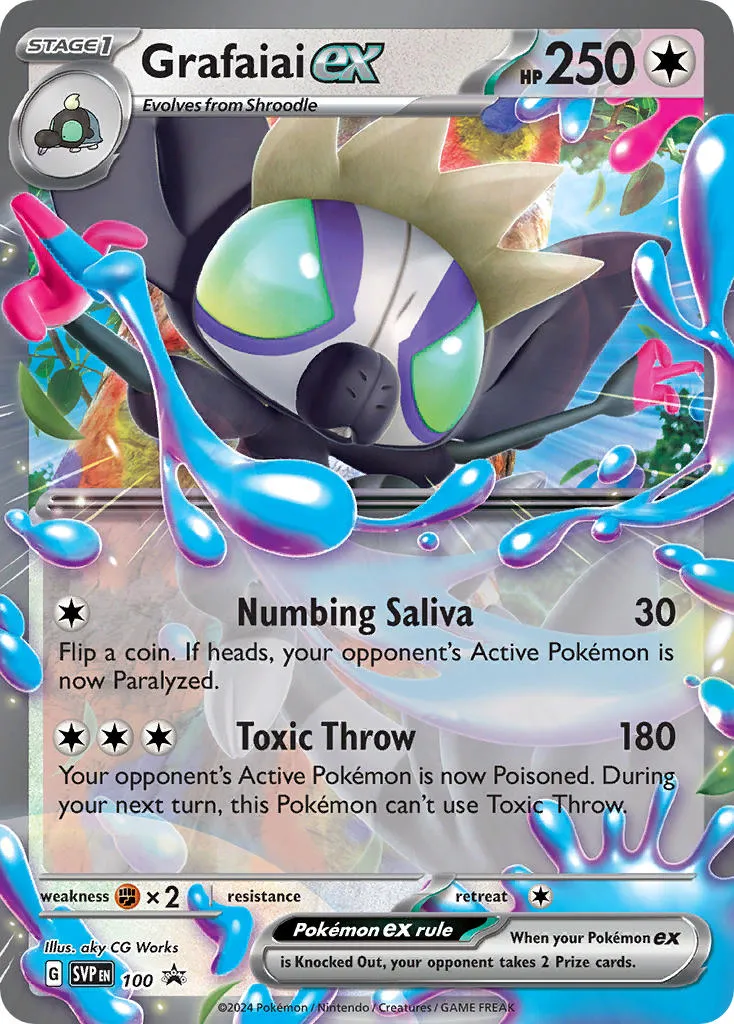 grafaiai ex - Scarlet & Violet Black Star Promos
