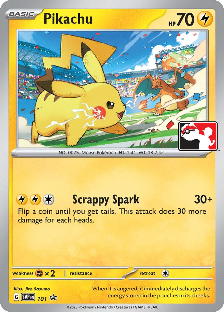 pikachu - Scarlet & Violet Black Star Promos