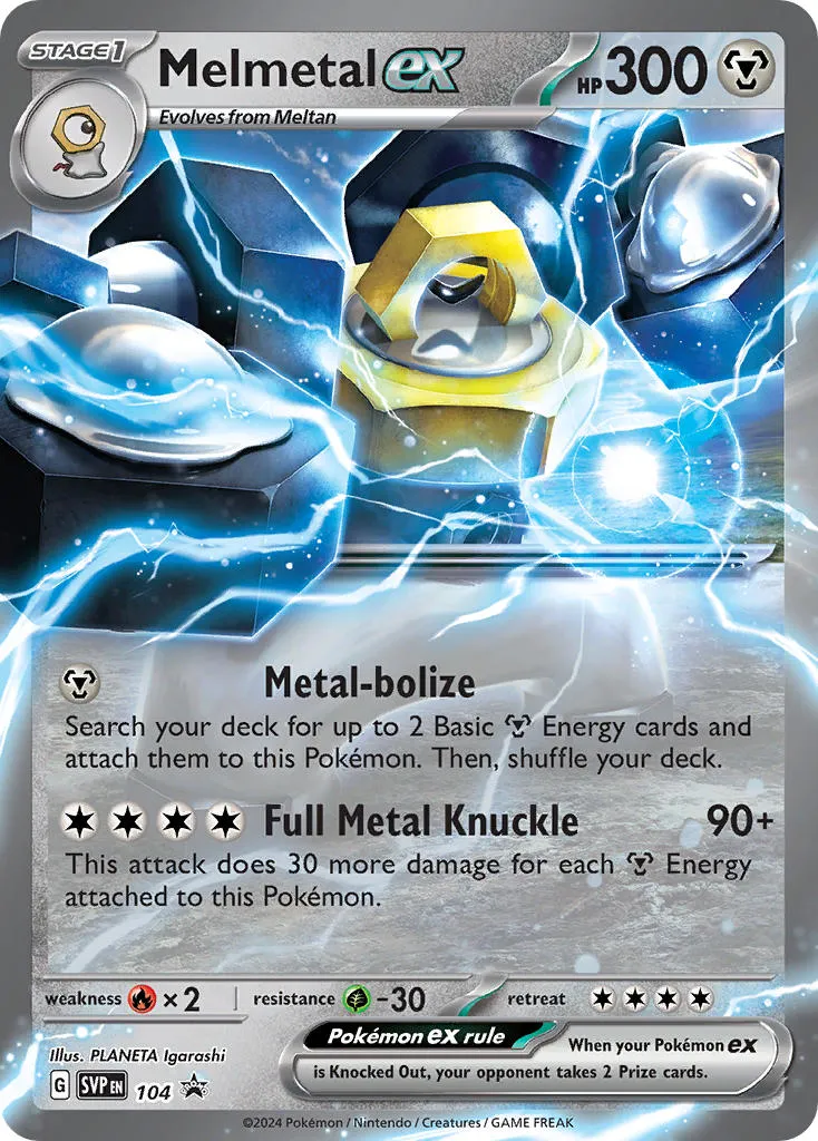 melmetal ex - Scarlet & Violet Black Star Promos