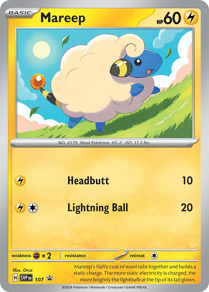 mareep - Scarlet & Violet Black Star Promos