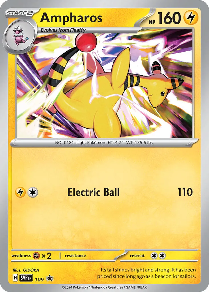 ampharos - Scarlet & Violet Black Star Promos