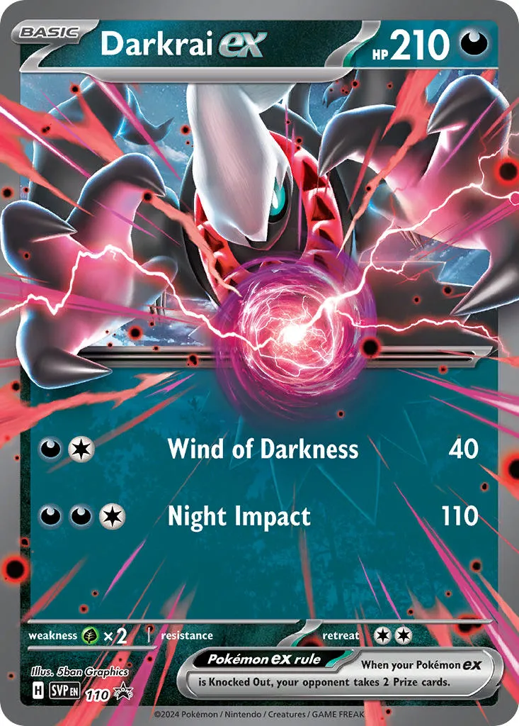 darkrai ex - Scarlet & Violet Black Star Promos