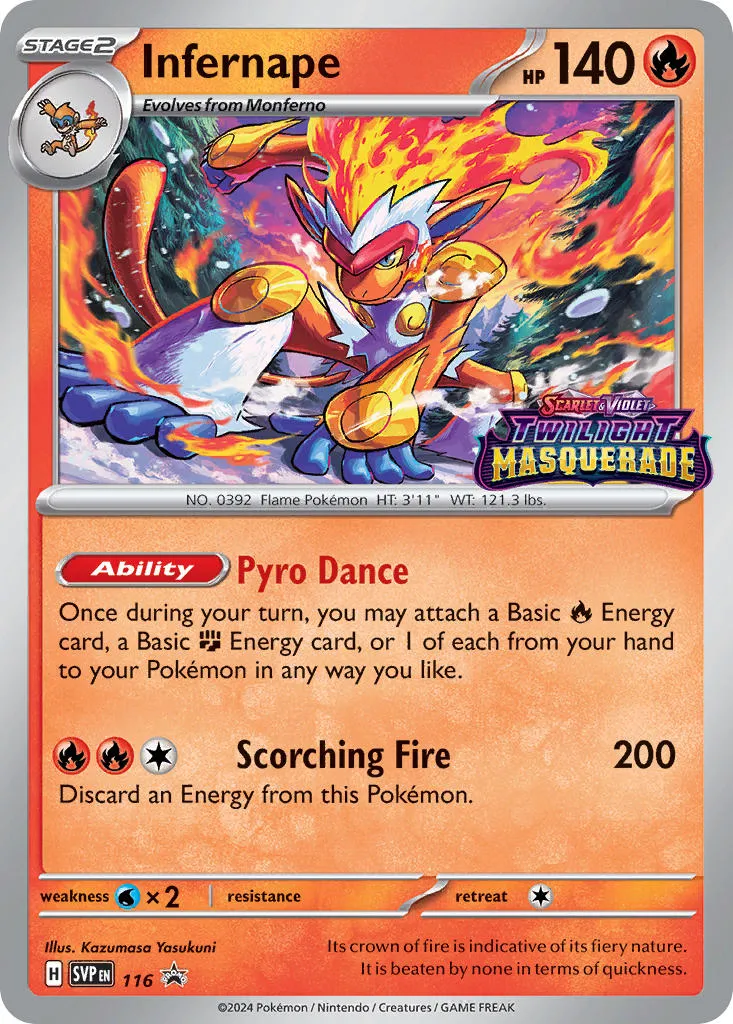 infernape - Scarlet & Violet Black Star Promos