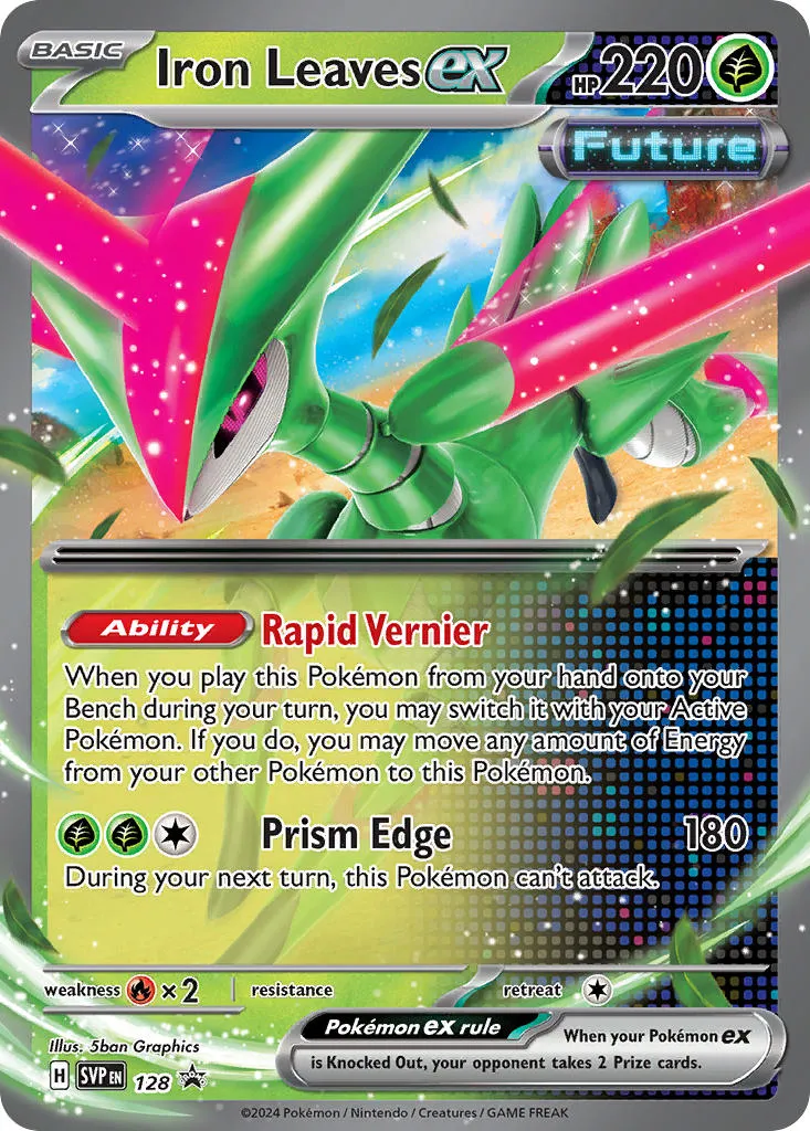 iron leaves ex - Scarlet & Violet Black Star Promos