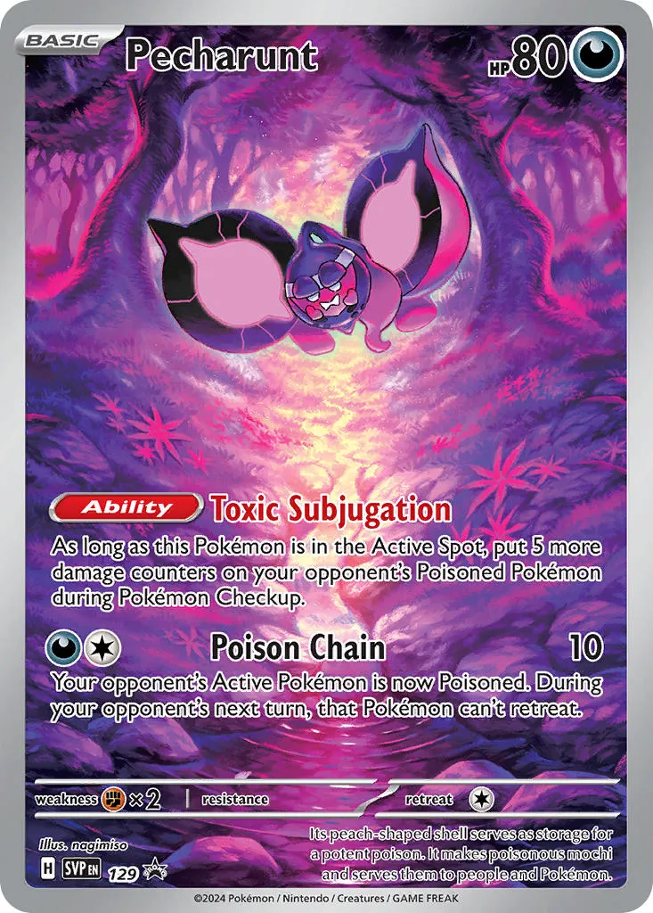 pecharunt - Scarlet & Violet Black Star Promos