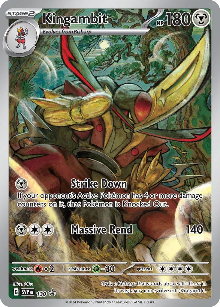 kingambit - Scarlet & Violet Black Star Promos