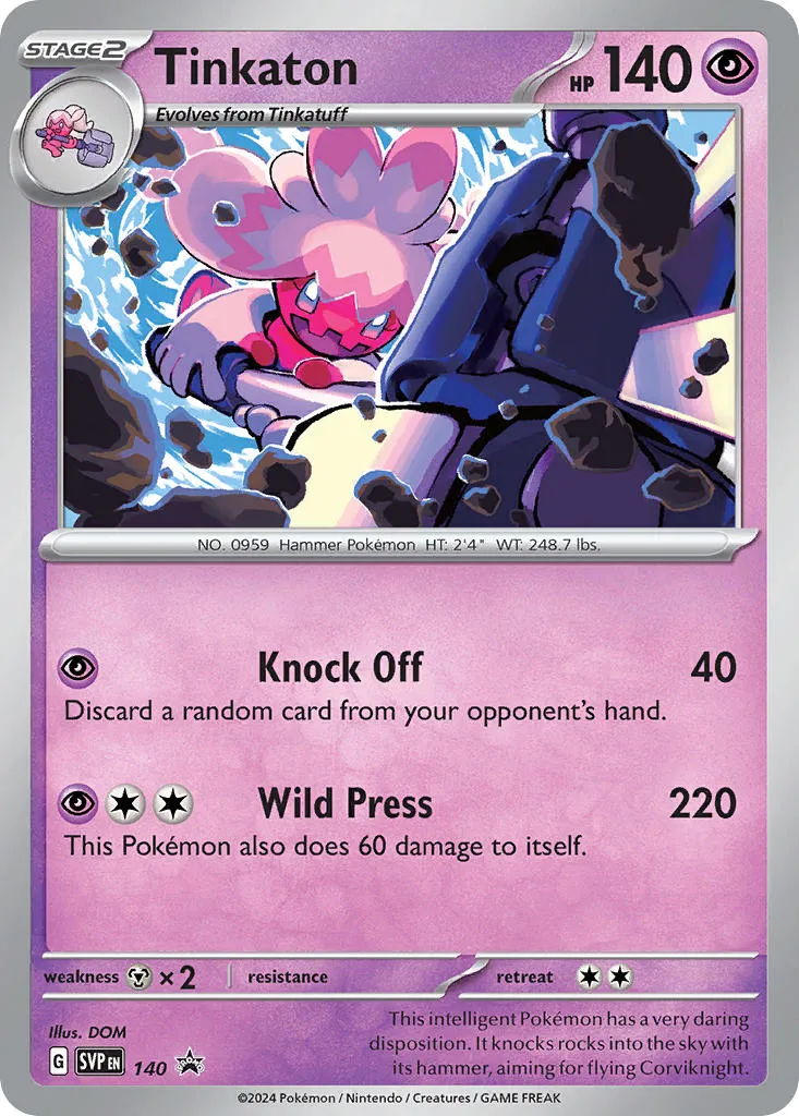 tinkaton - Scarlet & Violet Black Star Promos