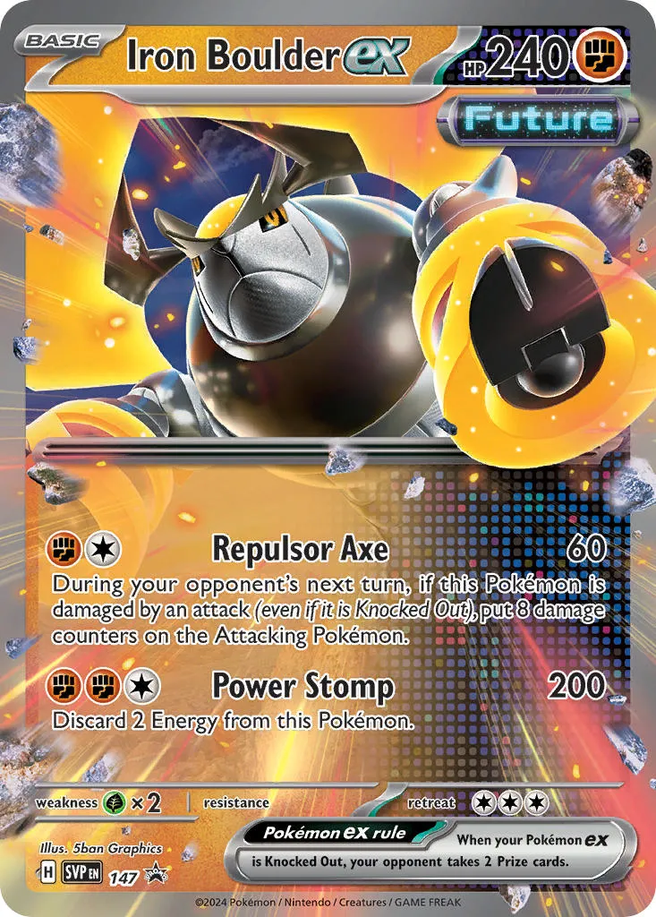 iron boulder ex - Scarlet & Violet Black Star Promos