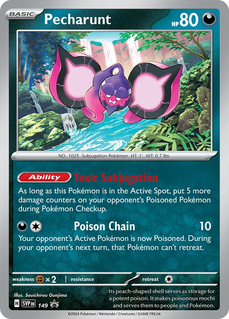 pecharunt - Scarlet & Violet Black Star Promos