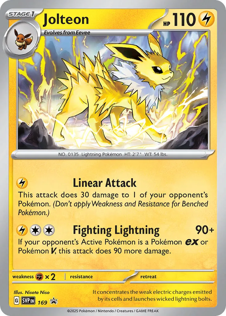 jolteon - Scarlet & Violet Black Star Promos