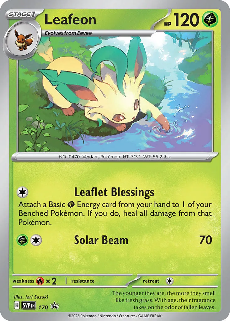 leafeon - Scarlet & Violet Black Star Promos