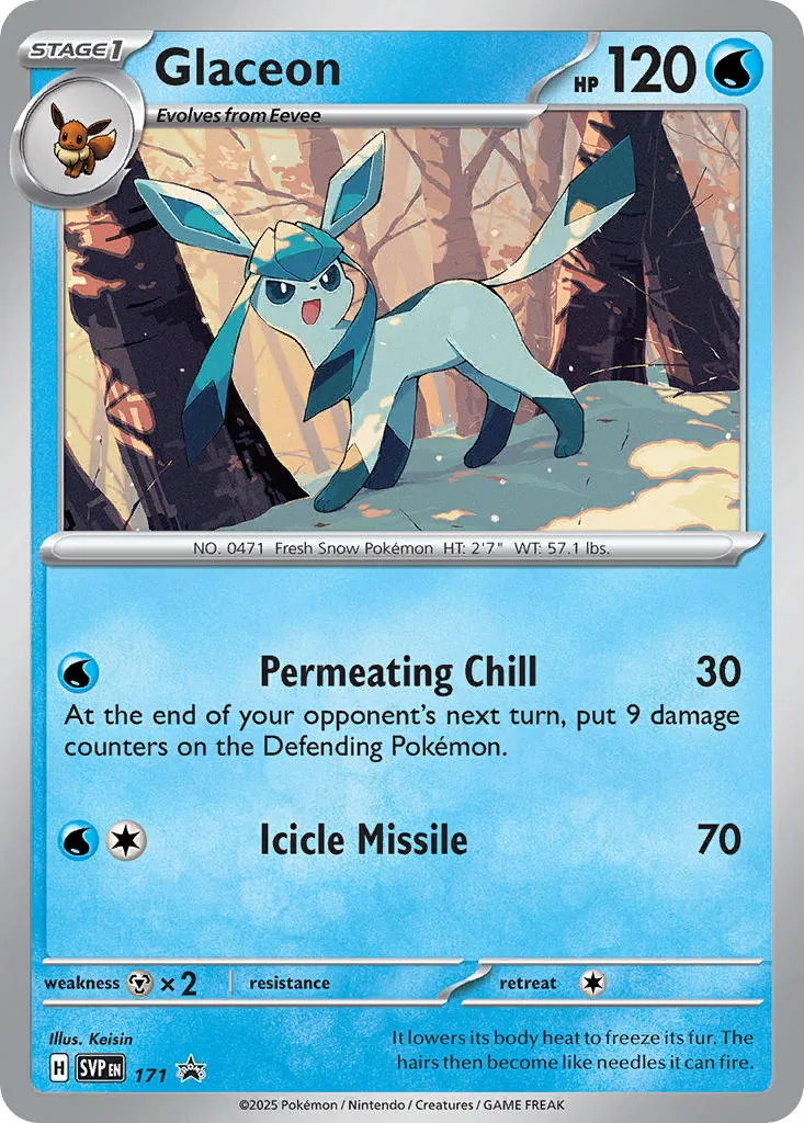 glaceon - Scarlet & Violet Black Star Promos