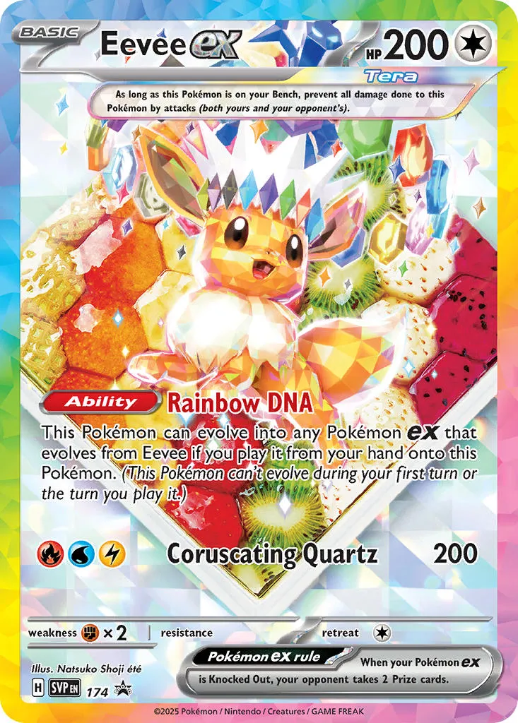 eevee ex - Scarlet & Violet Black Star Promos