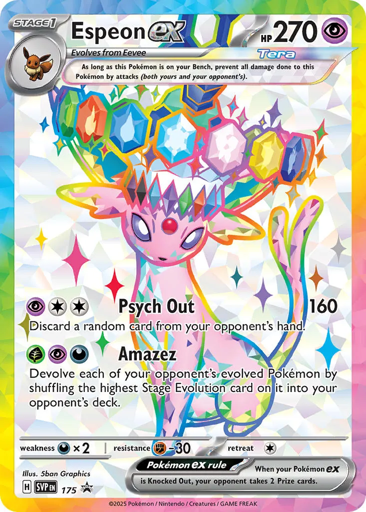 espeon ex - Scarlet & Violet Black Star Promos