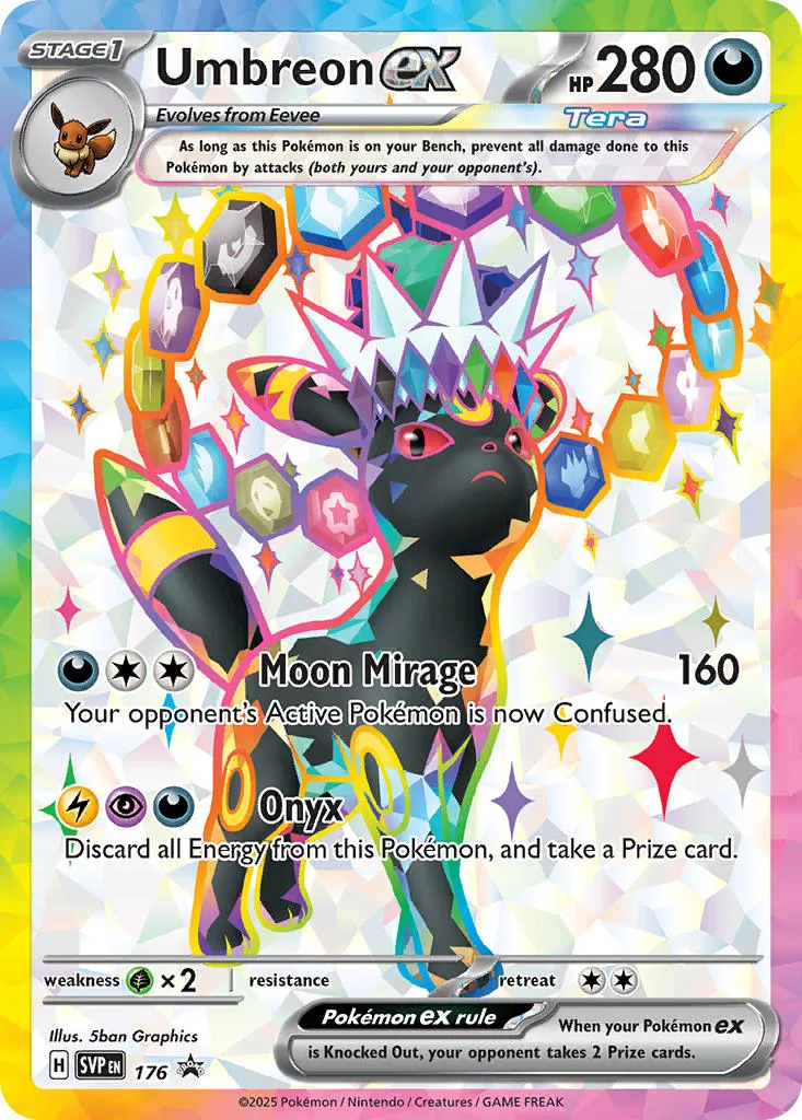 umbreon ex - Scarlet & Violet Black Star Promos