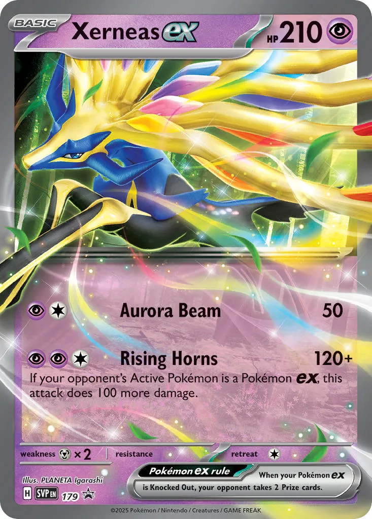 xerneas ex - Scarlet & Violet Black Star Promos