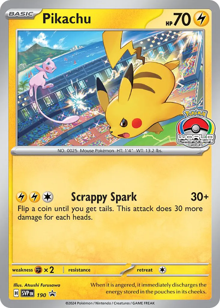 pikachu - Scarlet & Violet Black Star Promos
