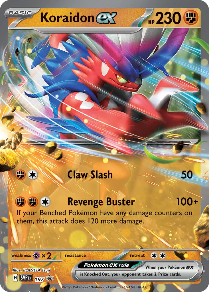 koraidon ex - Scarlet & Violet Black Star Promos