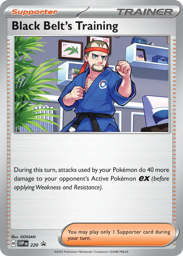 black belts training - Scarlet & Violet Black Star Promos