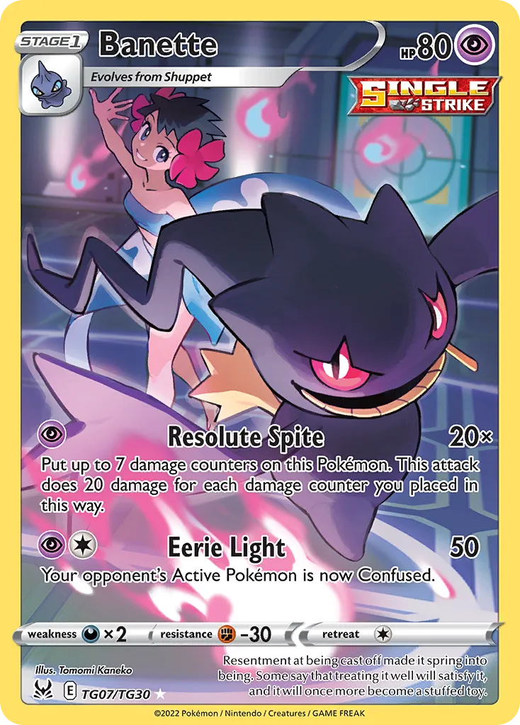 Banette - Lost Origin Trainer Gallery