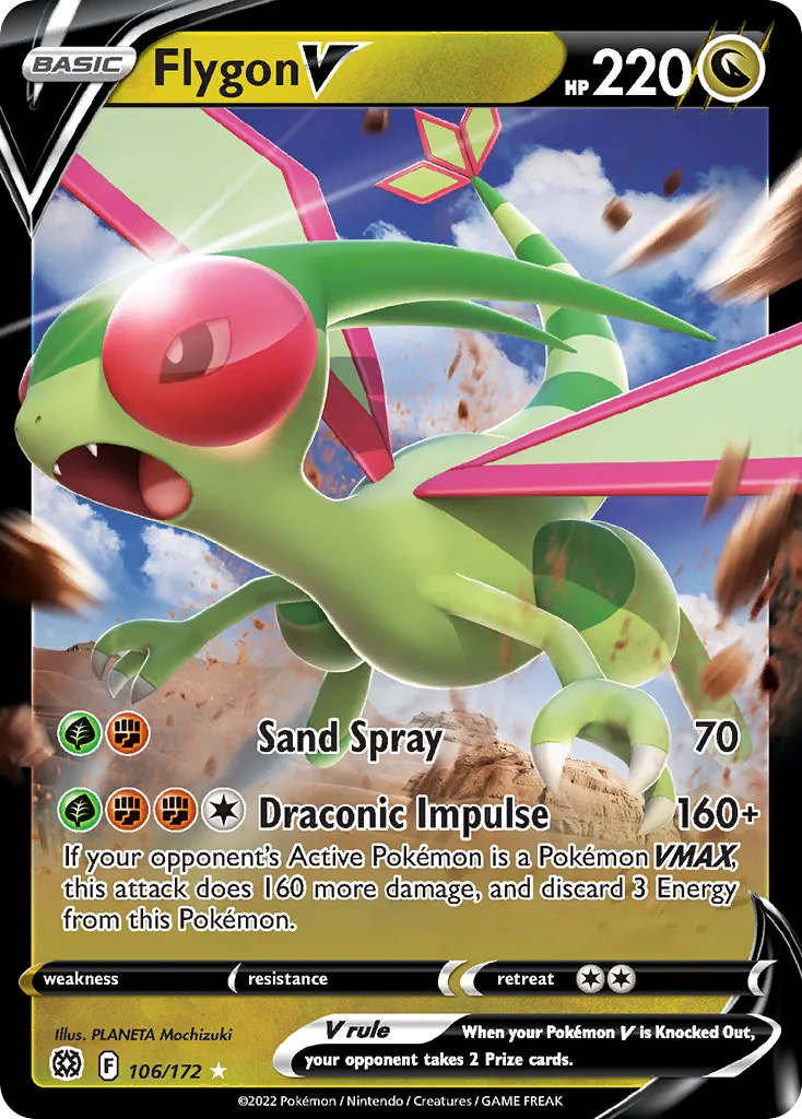 Flygon V - Brilliant Stars