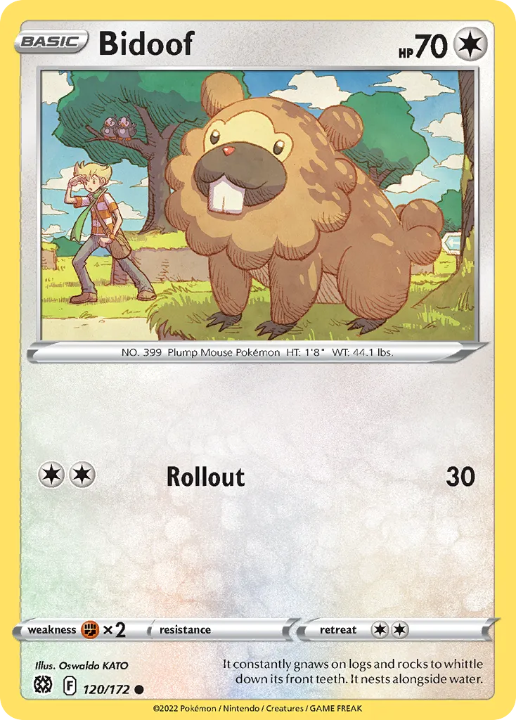 Bidoof - Brilliant Stars