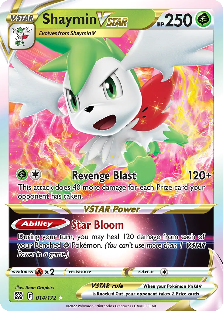 Shaymin VSTAR - Brilliant Stars